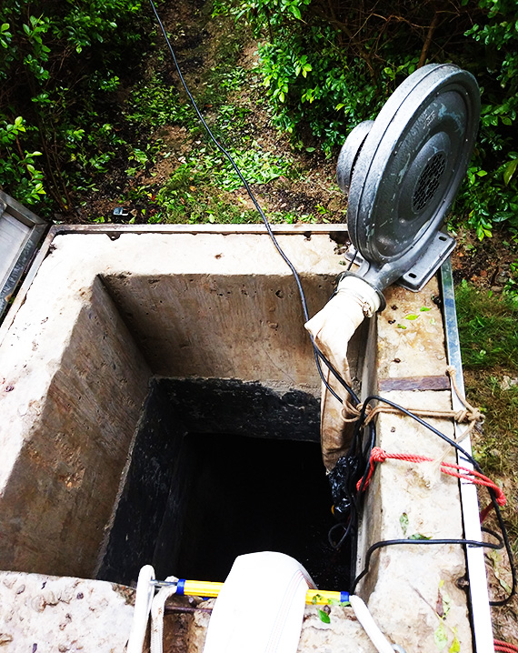 混泥土水池清洗